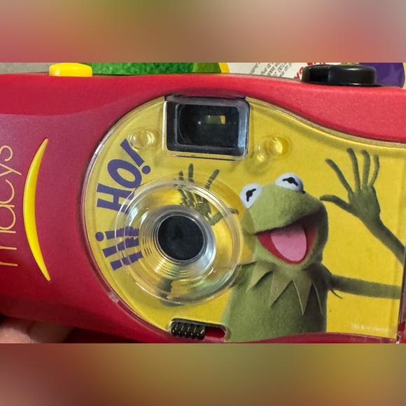 Kermit the Frog-tographer Plush 2002 Macy's Exclusive 26" w/ CAMERA - NEW Tags - Picture 11 of 12